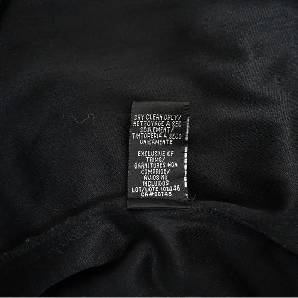 JS Boutique Women's 8 Black Rhinestone Embellished Evening Gown - Picture 11 of 11